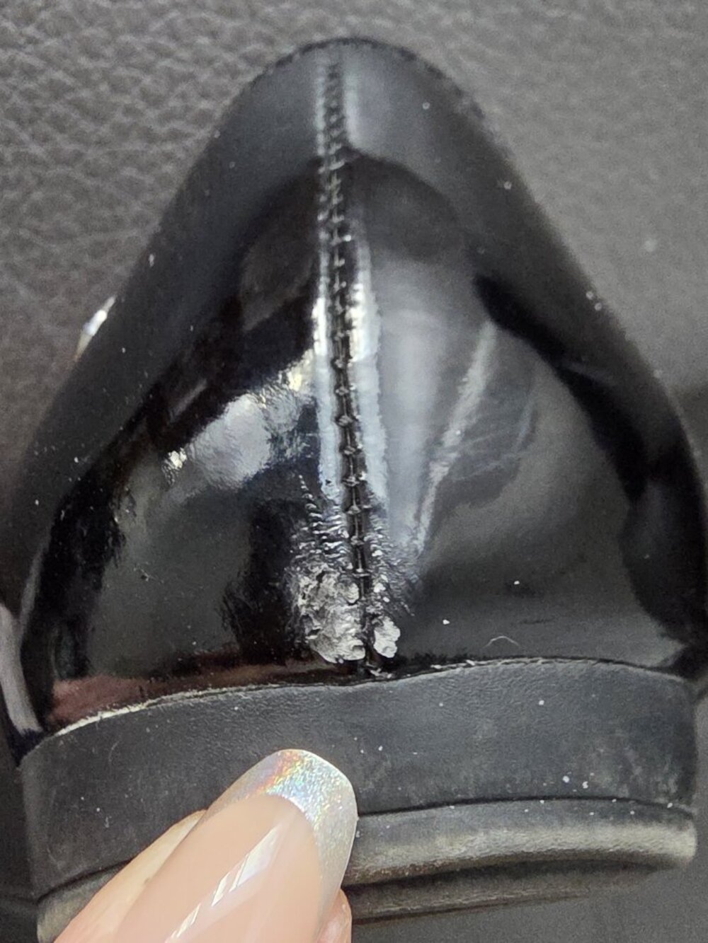 Anne Klein AK Sport Ballet Flats Women 10M Black Toe Buckle - Picture 8 of 9